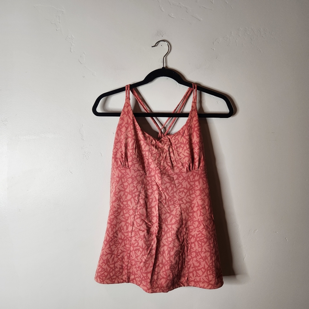 Patagonia Morning Glory Crossback Tank Top Medium Size Large